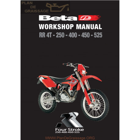 Beta Rr 250 400 450 525 Manual De Reparatie