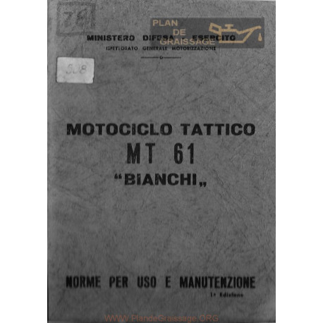 Bianchi Mt 61 Istruzioni