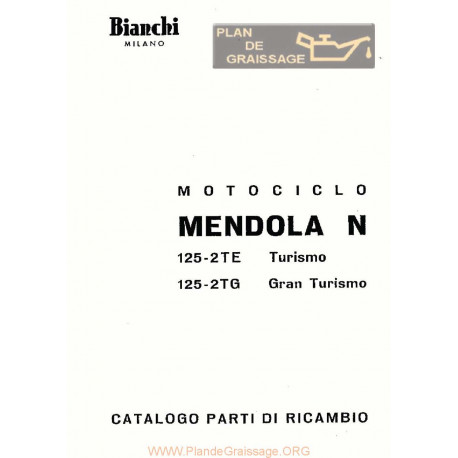 Bianchi N 125 2te 2tg Mendola
