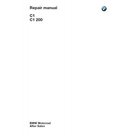 Bmw C1 C1 200 Manual De Reparatie
