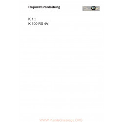 Bmw K1 K100 Rs Manual De Reparatie