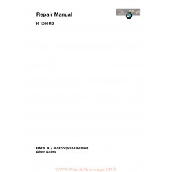 Bmw K1200 Rs Manual De Reparatie