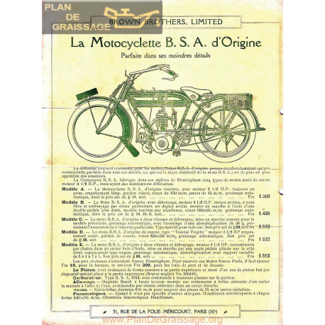 Bsa 1913 Manual De Intretinere