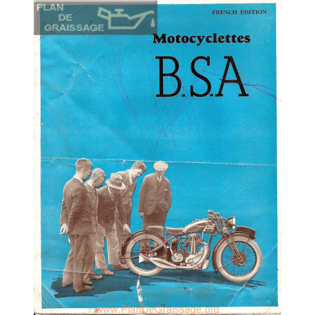 Bsa 1932 Manual De Intretinere