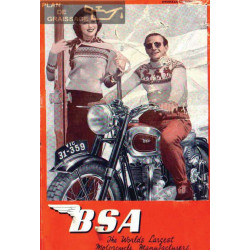 Bsa 1950 Manual De Intretinere