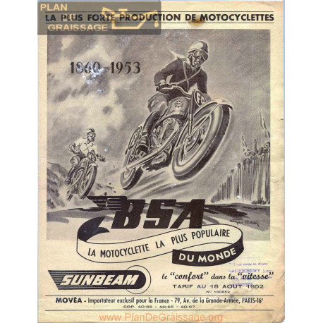 Bsa 1953 Manual De Intretinere