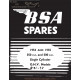 Bsa 1954 1955 350 500cc Singles Ohv B31 34 Models