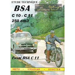 Bsa C10 C11 250cc Rt 1956