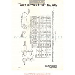 Bsa Service Sheet N 501a P1956 Relaciones De Transmision Modelos Grupo  D Ingles