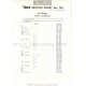Bsa Service Sheet N 704 P1956 Todos Modelos  Piston Tolerancias Ingles