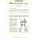 Bsa Service Sheet N 708 P1956 Carburador Monobloc Y Cuba Separada Todos Modelos Ingles