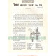 Bsa Service Sheet N 708 P1958 Monobloc Separate Float Chamber