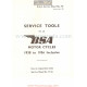 Bsa Service Sheet N 711 P1956 Herramientas Servicio Motocicletas 1938 A 1956 Ingles