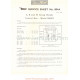 Bsa Service Sheet N 804a P1956 Regulador Mod Rb107 Modelos Grupo A B Y M Ingles