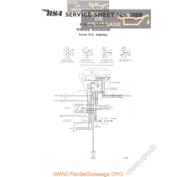 Bsa Service Sheet N 808b P1961 D Group Wiring Diagrams
