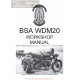 Bsa Wdm 20 Workshop Manual