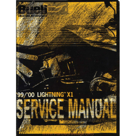 Buell X1 Lightning Manual De Reparatie