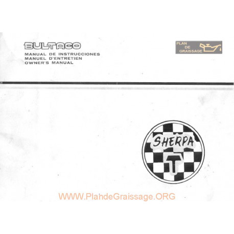 Bultaco Sherpa T250 350 198 199a Manual De Utilizare