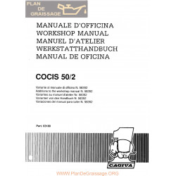 Cagiva Cocis 50 1990 Manual De Reparatie