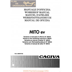 Cagiva Mito Ev 1994 Manual De Reparatie