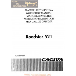Cagiva Roadster 521 1994 Manual De Reparatie