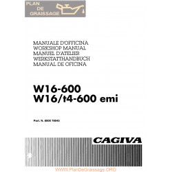 Cagiva W16 600 W16 T4 600 1995 Manual De Reparatie