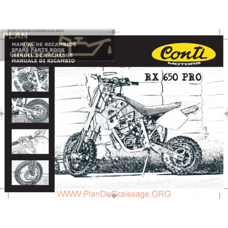 Conti Rx 650 Pro Parts List