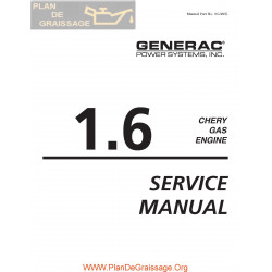 Chery 1600 Gas Engine Service Manual