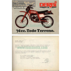 Derbi 74cc Cross Todo Terreno Manual