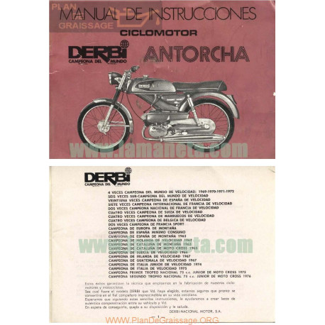 Derbi Antorcha 49 Cc Manual De Instrucciones