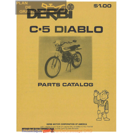 Derbi C5 Diablo Parts List