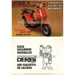 Derbi Scoot 74 Cc Catalogo Piezas De Recambio