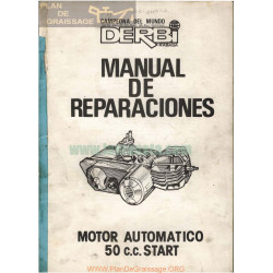 Derbi Start 50 Cc Motor Automatico Manual De Reparaciones
