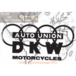 Dkw Rt100 Ks200 Nz250 Nz350 Sb500 Datos De Modelos Ingles