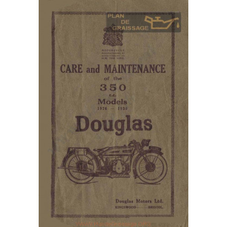 Douglas 350 1926 1930 Mintance