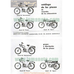 Ducati 48 Cc Despiece Ciclomotores