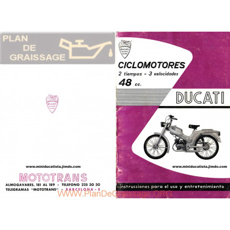 Ducati 48 Manual De Instrucciones