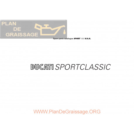 Ducati 1000 S 2006 Parts List
