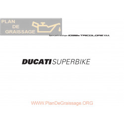 Ducati 1098 S Tricolore 2007 Parts List