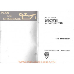 Ducati 350 Scrambler 1968 Manual De Reparatie Intretinere