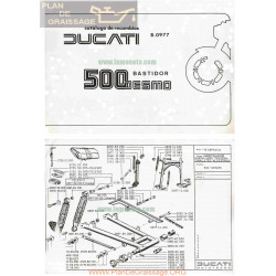 Ducati 500 Desmo Despiece