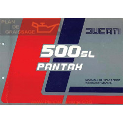 Ducati 500sl Pantah Manual De Taller Ita Ing