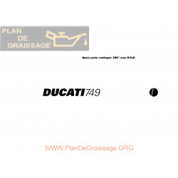 Ducati 749 R 2005 Parts List