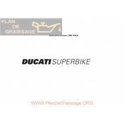 Ducati 749 S 2006 Parts List
