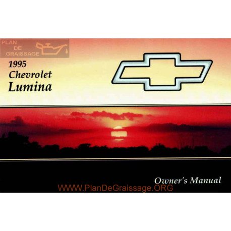Chevrolet 1995 Lumina User Manual