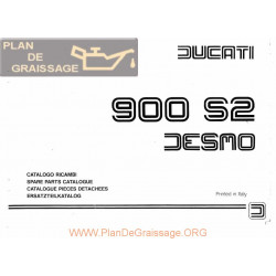 Ducati 900 S2 Parts List