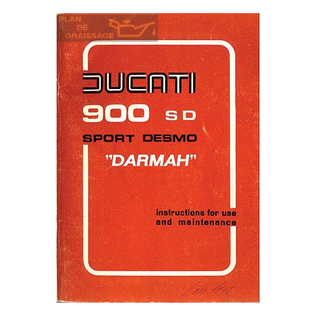 Ducati 900 Sd Sport Darmah Manual Usuario