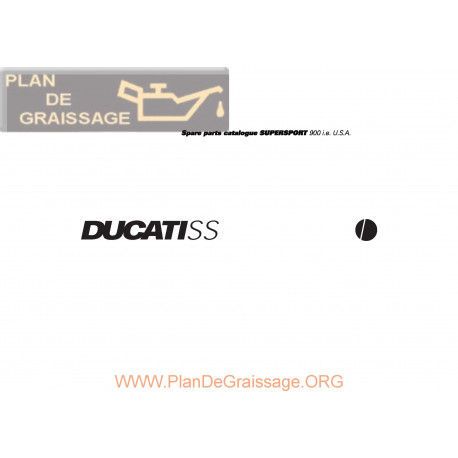 Ducati 900 Ss 2002 Parts List