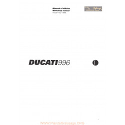 Ducati 996 1999 Manual De Reparatie