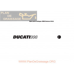 Ducati 998 S Bostrom 2002 Parts List